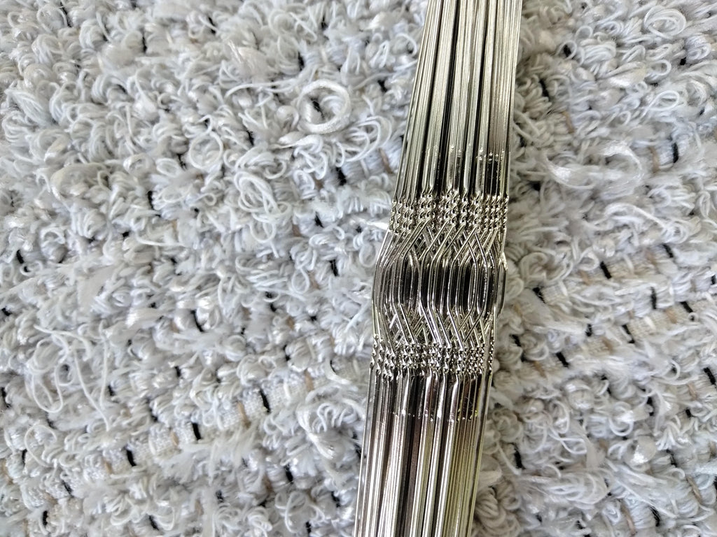 Heddles:  Inserted eye or Traditional Wire