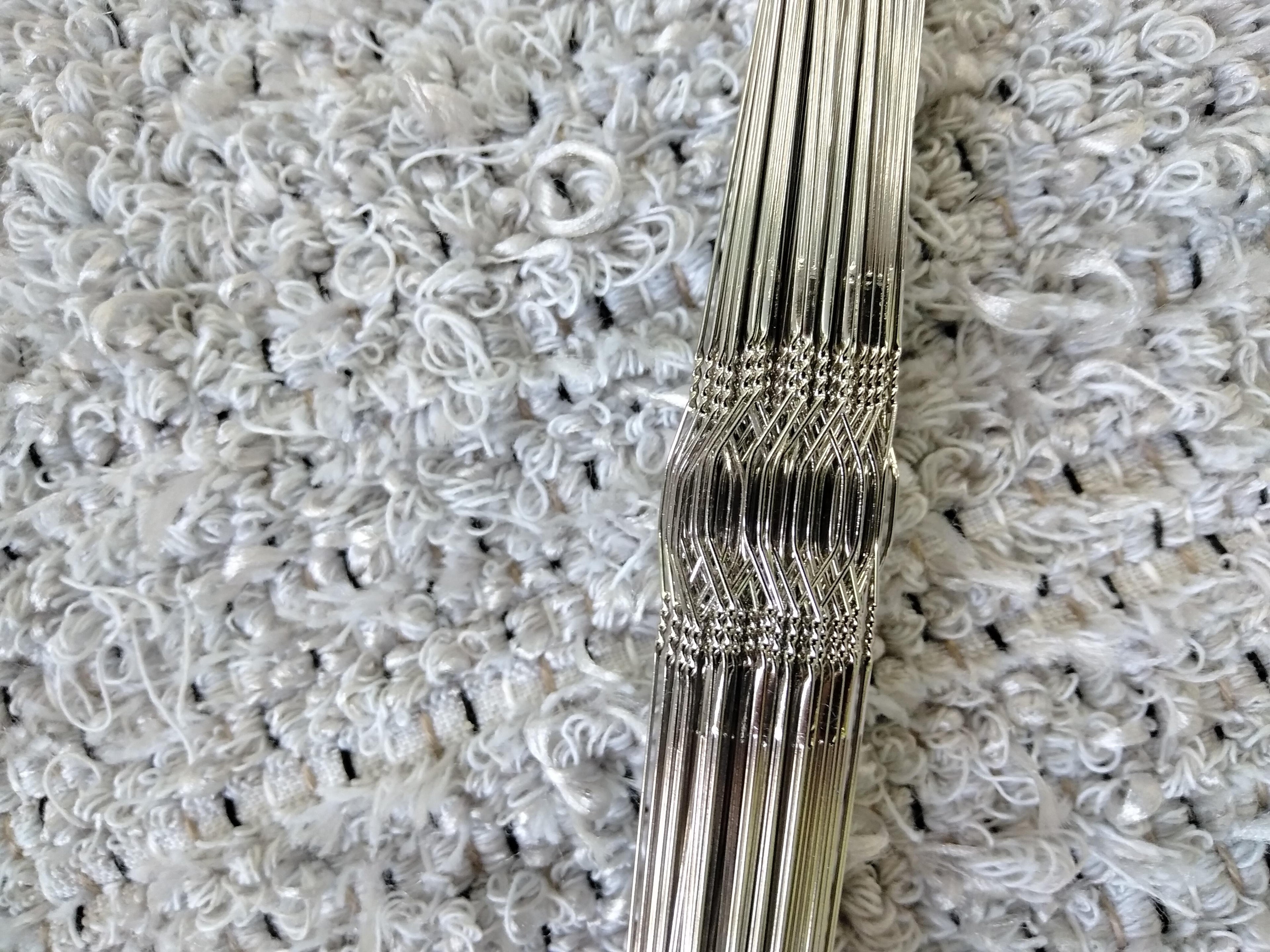 Heddles:  Inserted eye or Traditional Wire